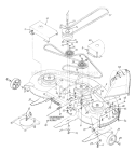 Page E Diagram and Parts List for 136O675H302 1996 MTD Lawn Tractor