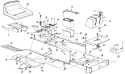 Page H Diagram and Parts List for 136S675G141 1996 MTD Lawn Tractor