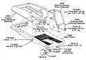Page G Diagram and Parts List for 137-501-229 1987 MTD Lawn Tractor