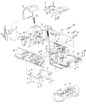 Page D Diagram and Parts List for 137-585-000 1987 MTD Lawn Tractor