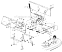Page F Diagram and Parts List for 137-654-000 1987 MTD Lawn Tractor