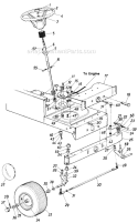 Page A Diagram and Parts List for 137-662-026 1987 MTD Lawn Tractor