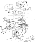 Page B Diagram and Parts List for 137-734-720 1987 MTD Lawn Tractor