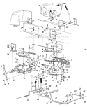 Page D Diagram and Parts List for 137-742-372 1987 MTD Lawn Tractor
