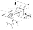 Page I Diagram and Parts List for 13705C 1986 MTD Lawn Tractor