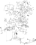 Page D Diagram and Parts List for 13735-8 1988 MTD Lawn Tractor