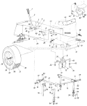 Part Location Diagram of 726-0185 MTD Mounting Clamp