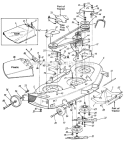 Page A Diagram and Parts List for 13765-9 1989 MTD Lawn Tractor