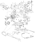 Page E Diagram and Parts List for 13785-7 1987 MTD Lawn Tractor