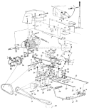 Page F Diagram and Parts List for 13785-7 1987 MTD Lawn Tractor