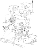 Page F Diagram and Parts List for 13785-8 1988 MTD Lawn Tractor