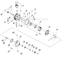 Page G Diagram and Parts List for 13785C 1986 MTD Lawn Tractor