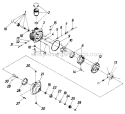Page B Diagram and Parts List for 13785S 1985 MTD Lawn Tractor