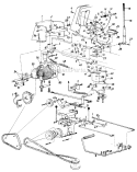 Page D Diagram and Parts List for 13785S 1985 MTD Lawn Tractor