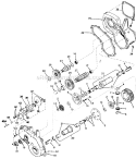 Page H Diagram and Parts List for 13785S 1985 MTD Lawn Tractor