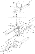 Page F Diagram and Parts List for 138-506-029 1988 MTD Lawn Tractor