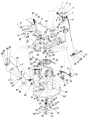 Page E Diagram and Parts List for 138-526-131 1988 MTD Lawn Tractor