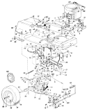Part Location Diagram of 734-0542 MTD Hub Cap (Chrome)