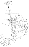 Page A Diagram and Parts List for 138-670-131 1988 MTD Lawn Tractor