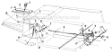 Page D Diagram and Parts List for 683-014 1988 MTD Lawn Tractor