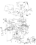 Page D Diagram and Parts List for 752-032 1988 MTD Lawn Tractor