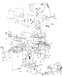 Page C Diagram and Parts List for 138-753-033 72771 -1988 MTD Lawn Tractor