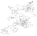 Page E Diagram and Parts List for 139-503-000 1989 MTD Lawn Tractor