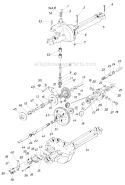 Page E Diagram and Parts List for 139-513-000 1989 -Style B MTD Lawn Tractor