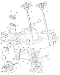 Page E Diagram and Parts List for 139-514-000 1989 -Style B MTD Lawn Tractor