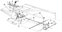 Page C Diagram and Parts List for 129-553R135 1989 MTD Lawn Tractor