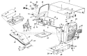 Page A Diagram and Parts List for 139-642-000 1989 MTD Lawn Tractor