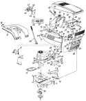Page A Diagram and Parts List for 139-659-000 1989 -Style 9 MTD Lawn Tractor