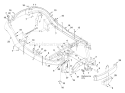 Page G Diagram and Parts List for 13A-344-701  MTD Lawn Tractor