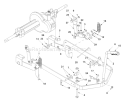 Page H Diagram and Parts List for 13A-344-701  MTD Lawn Tractor