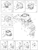 Page C Diagram and Parts List for 13A1760F118 2005 MTD Lawn Tractor
