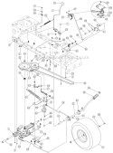 Part Location Diagram of 725-04363 Husky Switch Interlock