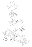 Part Location Diagram of 683-04754-0637 Husky HANDLE ASM-PTO