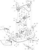 Page A Diagram and Parts List for 13A3762F700  MTD Lawn Tractor