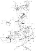 Page A Diagram and Parts List for 13A3791G026 2005 MTD Lawn Tractor