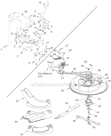 Page B Diagram and Parts List for 13A4065-105 2004 MTD Lawn Tractor