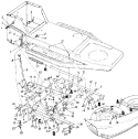 Page C Diagram and Parts List for 13A5453F733 1998 MTD Lawn Tractor