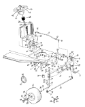 Page I Diagram and Parts List for 13A5453F733 1998 MTD Lawn Tractor