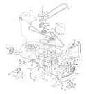 Part Location Diagram of 738-0999 MTD Return Spring Stud