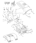 Part Location Diagram of 783-0551A-0637 Husky HKY PART