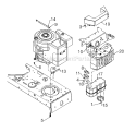 Page F Diagram and Parts List for 13A6698H033 1998 MTD Lawn Tractor
