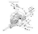 Page H Diagram and Parts List for 13A6698H033 1998 MTD Lawn Tractor
