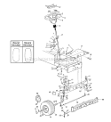 Page I Diagram and Parts List for 13A6698H033 1998 MTD Lawn Tractor