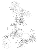 Page A Diagram and Parts List for 13AA625P004 2008 MTD Lawn Tractor