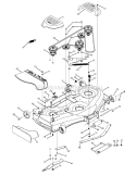 Page G Diagram and Parts List for 13AA625P004 2008 MTD Lawn Tractor