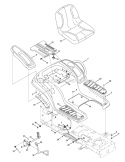 Part Location Diagram of 783-06088A-0637 MTD Bracket-seat Pivot